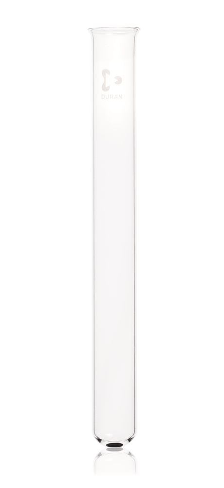 Test tubes, beaded rim, DURAN®, thick walled, 40 ml, 100 unit(s) - Luminix Health