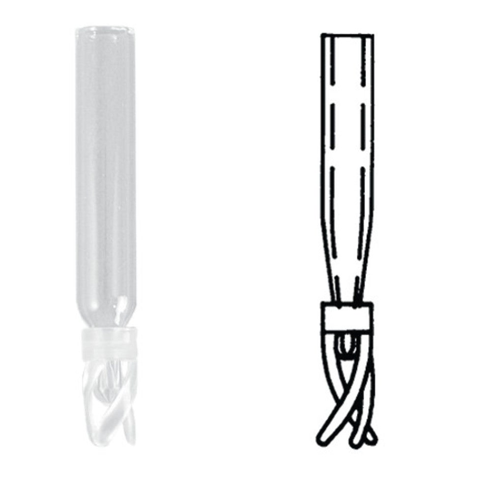 Rotilabo®-inserts 100 µl, borosilic. gl., for sample vials 2 ml, 100 unit(s) - Luminix Health