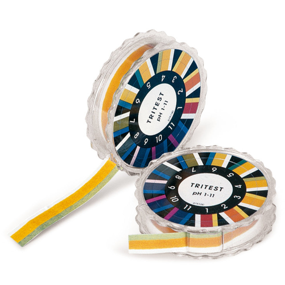 Universal pH indicator paper Tritest, refill pack, 3 rolls, width 14 mm - Luminix Health
