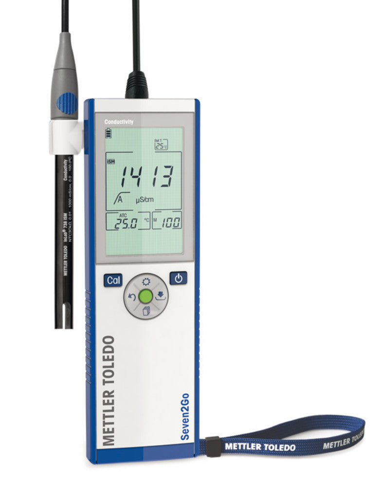 Seven2Go(TM) pocket conductivity meter, S3-standard Kit, 1 unit(s) - Luminix Health