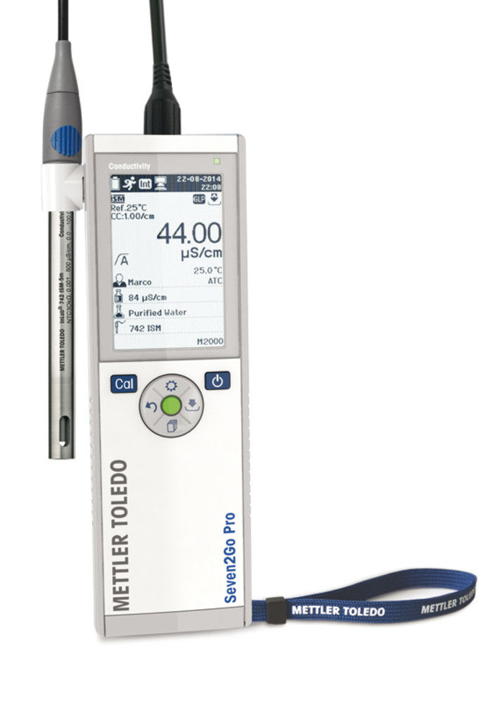 Seven2Go(TM) pocket conductivity meter, S7-standard Kit, 1 unit(s) - Luminix Health