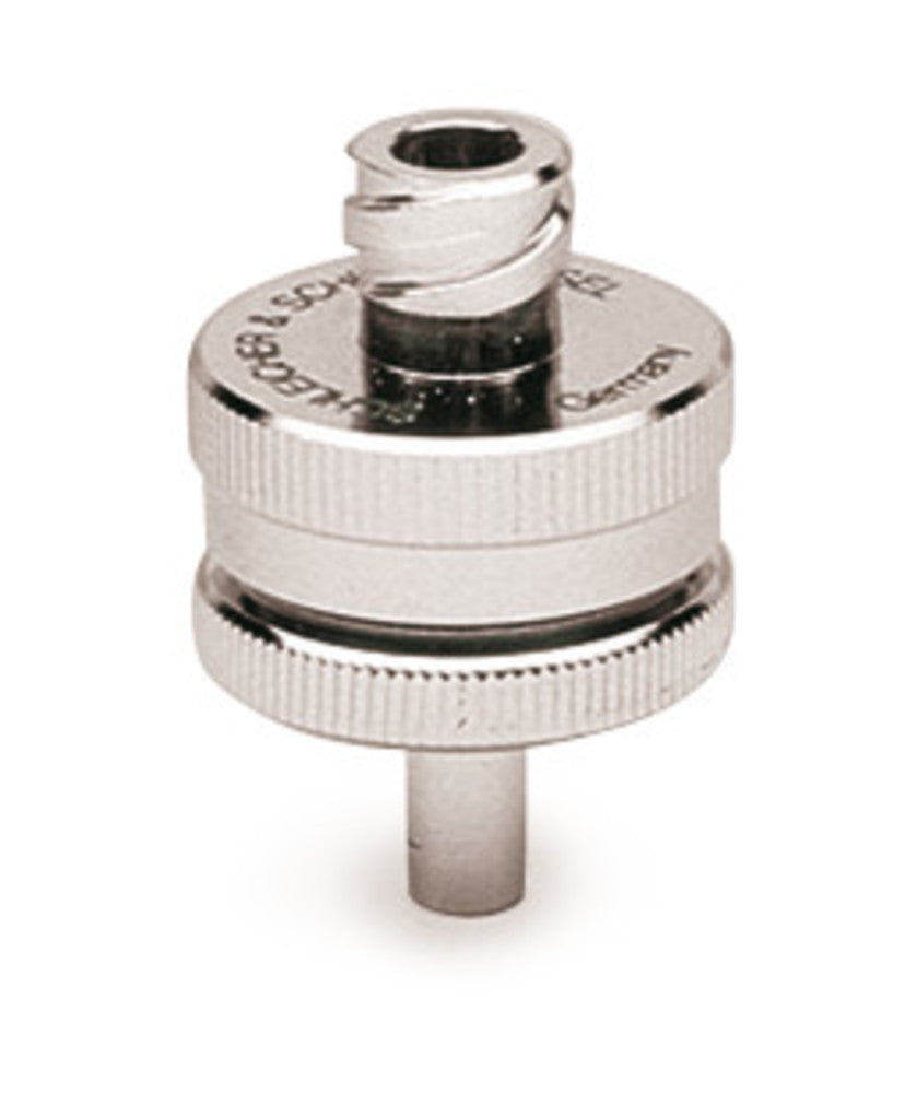 Filter holder for syringes, stainless steel Ø 30 x H 26 mm, 1 unit(s) - Luminix Health