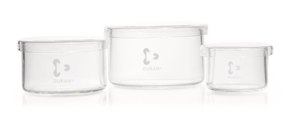 DURAN®, glass jar, 1000 ml, Ø 150 x H 80 mm, 1 unit(s) - Luminix Health