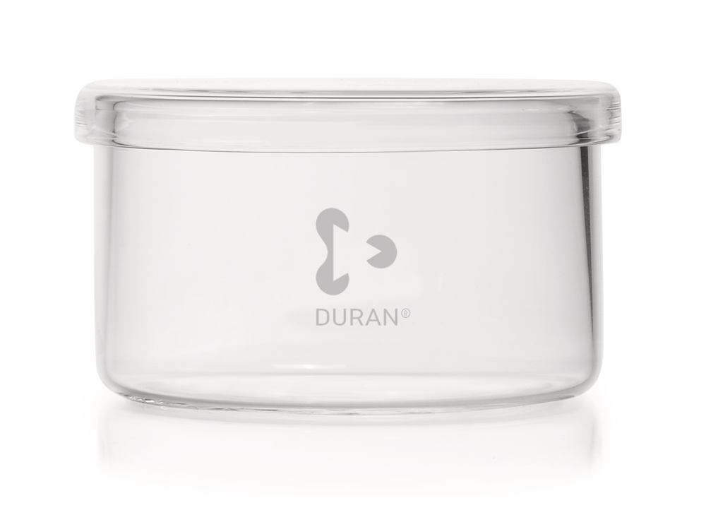 DURAN®, glass jar, 325 ml, Ø 100 x H 60 mm, 1 unit(s) - Luminix Health