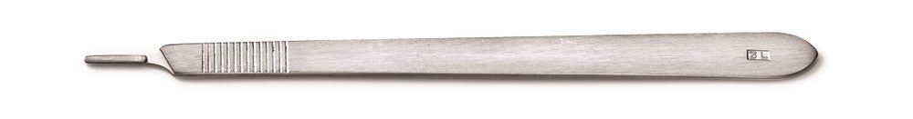 Rotilabo® scalpel handle No. 3 L, stainless steel, long, 1 unit(s) - Luminix Health