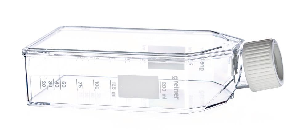 Suspension culture bottles, PS, sterile, with screw cap, 250 ml, 120 unit(s) - Luminix Health