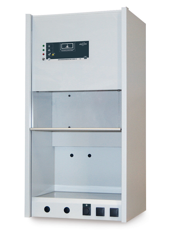 Pharmacy fume hoods APA .145.090, outer dim. W 900 x D 600 x H 1450 mm - Luminix Health