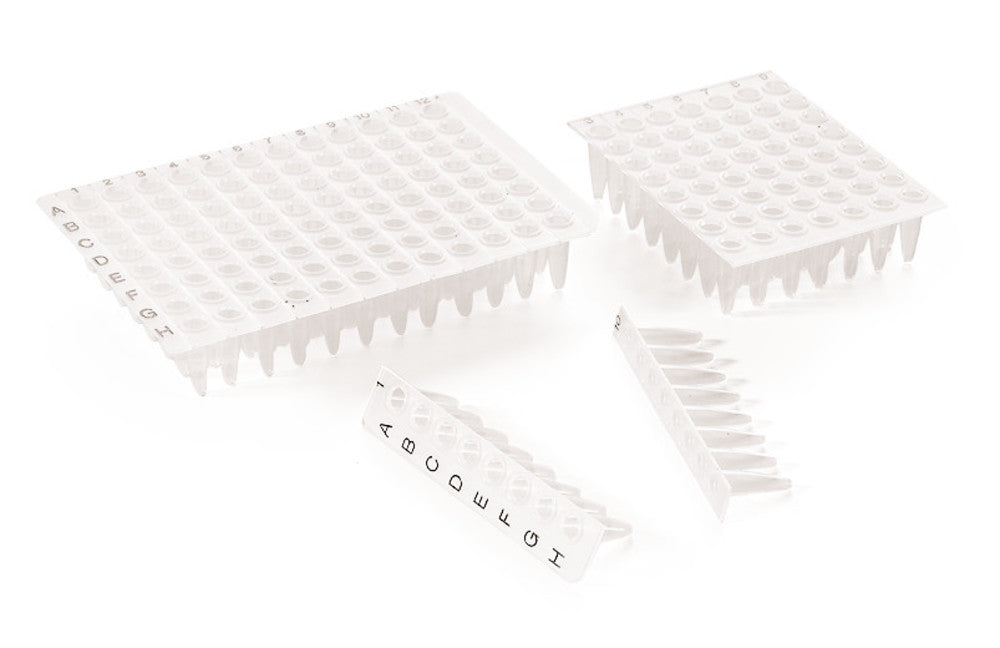 Rotilabo®-PCR trays, with partitioning, made of PP, without frame, 50 unit(s) - Luminix Health