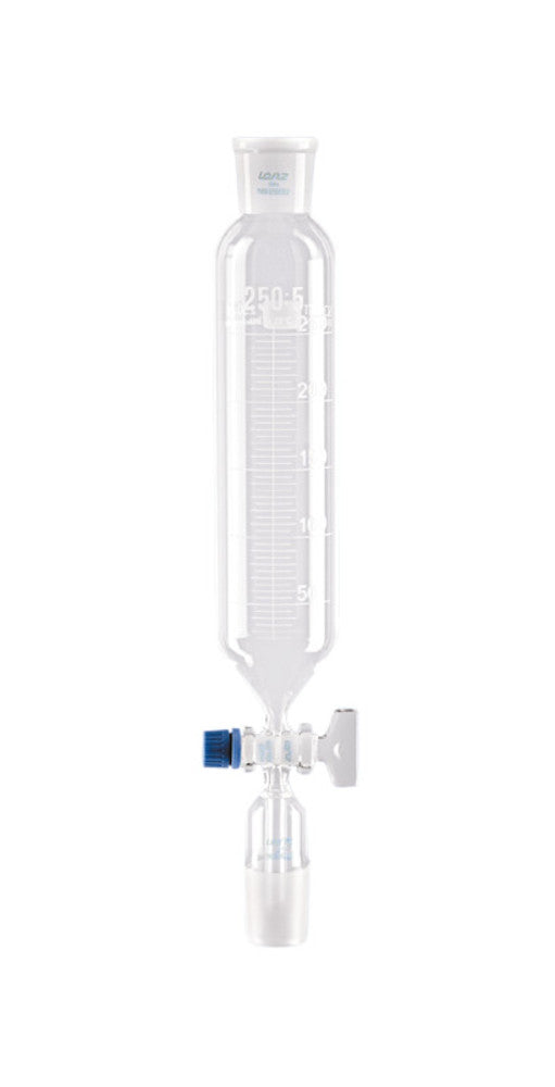 Dropping funnel, w. solid glass tap cock, DURAN®, w. graduation cylindrical - Luminix Health