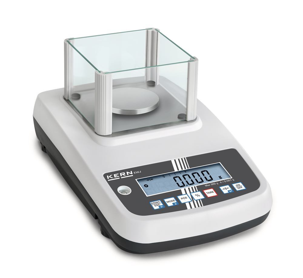 Precision balance EWJ 600-2M(W), calibrated, max. 600 g, d=0.01, 1 unit(s) - Luminix Health