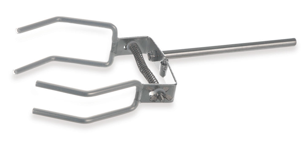 Rotilabo®-four-finger clamp, stainless steel 18/10, span W 50-150 mm, 1 unit(s) - Luminix Health
