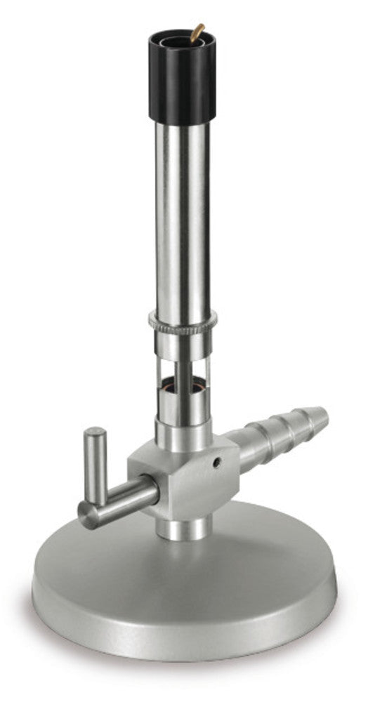 Gas burners acc. to Bunsen and DIN with stop cock, pilot flame and air control - Luminix Health