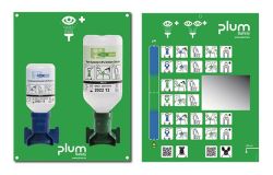 Plum Open Station Double eye wash