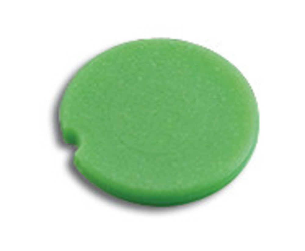 Lid inserts, PP, green, 500 unit(s) - Luminix Health