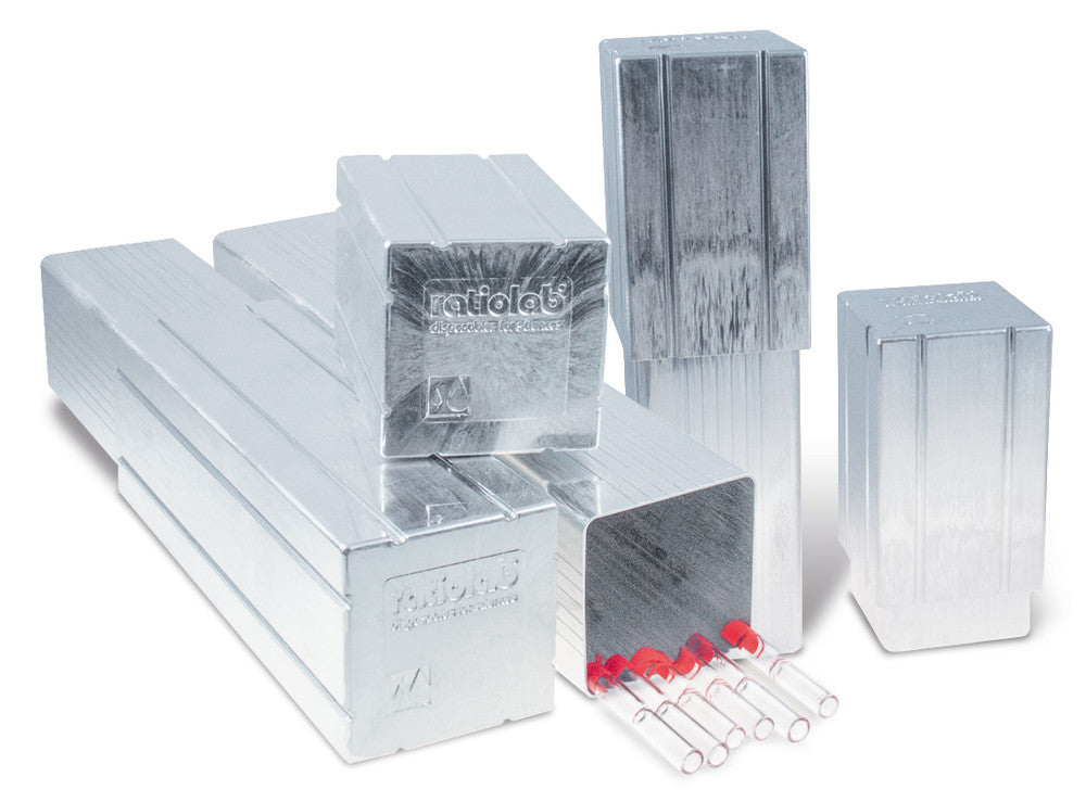 Pipette container, aluminium, L 235-305 mm, 1 unit(s) - Luminix Health