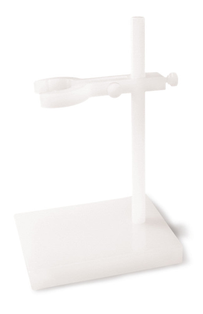 Bottle holder for dispensers, PP, base plate L220xB160mm, stand rod L325mm - Luminix Health