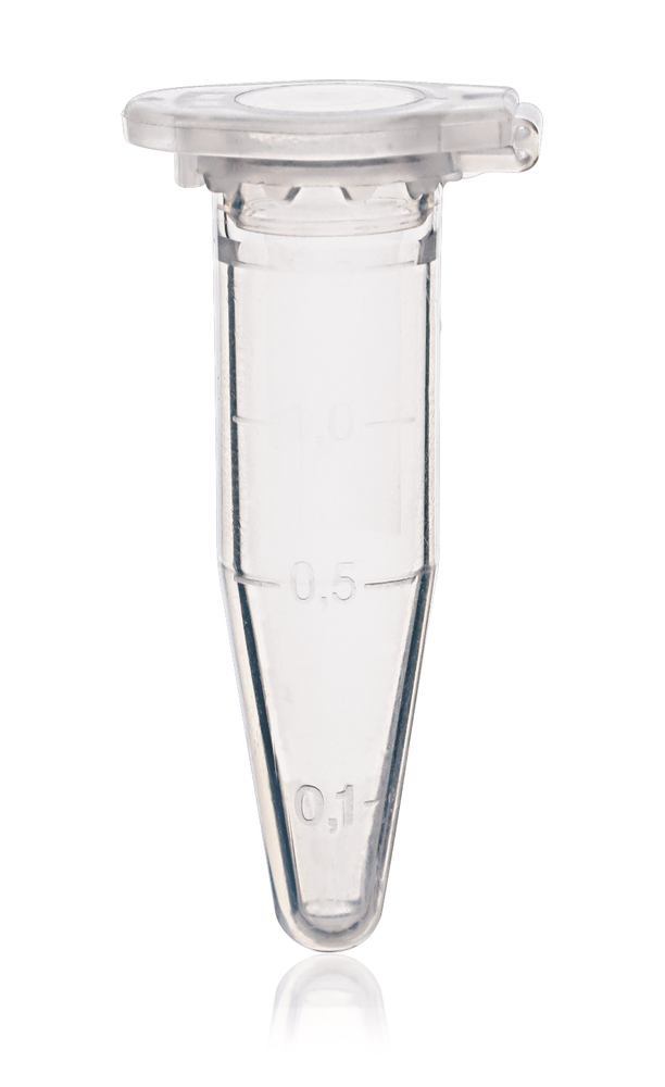 Reaction vials 1.5 ml, with lid lock, 1000 unit(s) - Luminix Health