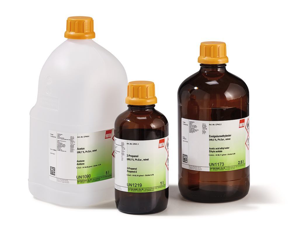 Diethyl ether, min. 99,5 %, Ph.Eur., , 1 l, glass - Luminix Health