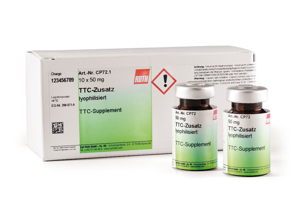 TTC-Supplement, lyophilised, additiv, 500 mg, glass - Luminix Health