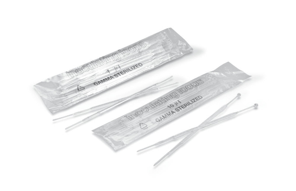 Disposable inoculation loops 10 µl, sterile, colour blue, 2000 unit(s) - Luminix Health