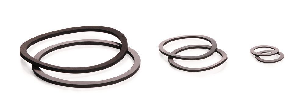Spare sealing gaskets made of Viton®, for filters made of DURAN®, 250 ml - Luminix Health