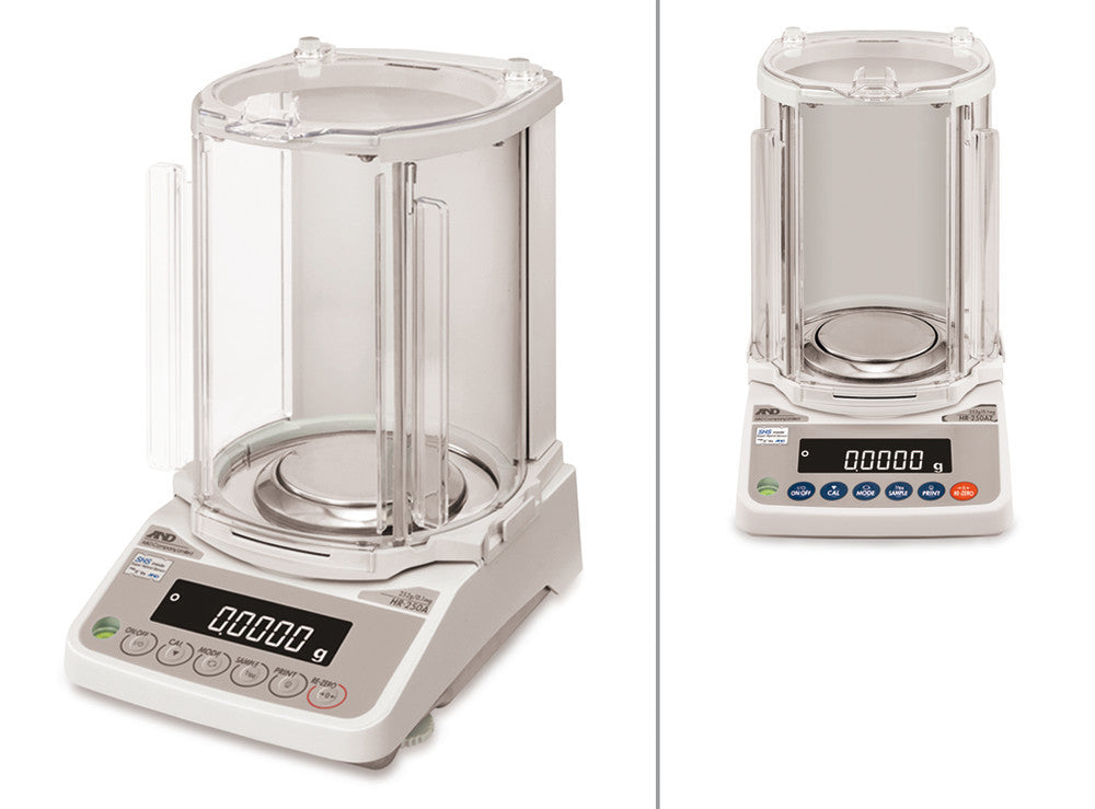 Analytical balance HR-251A, Weighing range 62/252g, ext. calibration, 1 unit(s) - Luminix Health