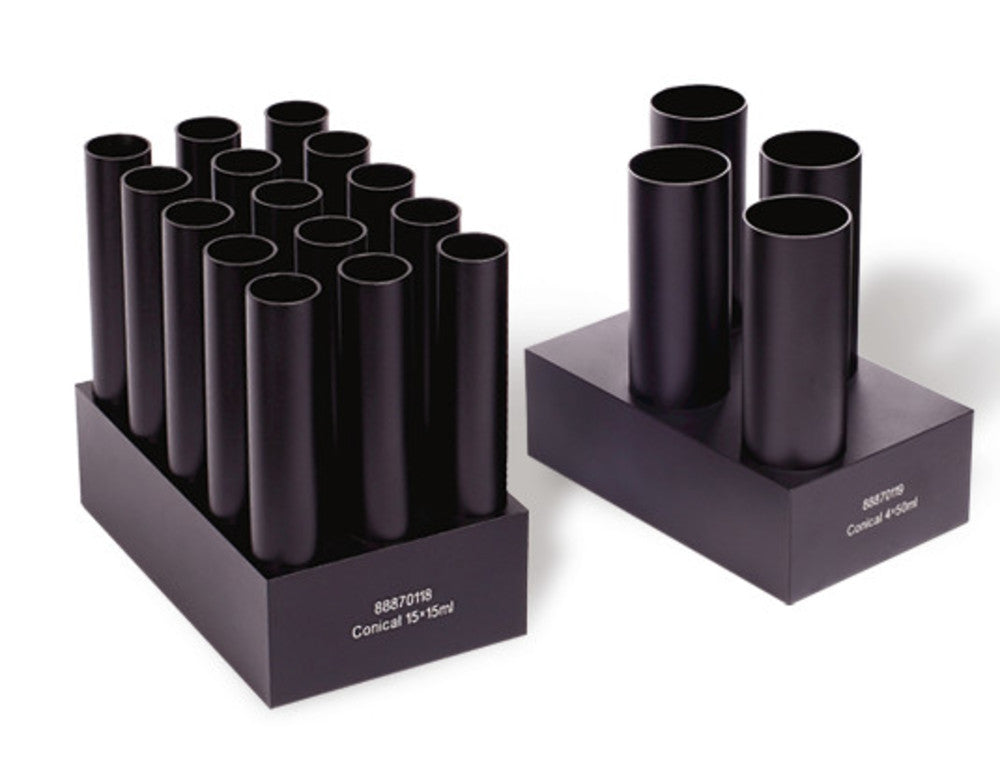 Interchangeable block for tubes Falcon®, 4 x 50 ml, 1 unit(s) - Luminix Health