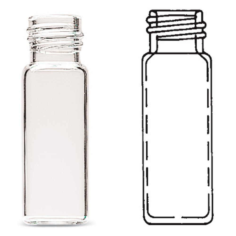 Rotilabo®-sample vials 4 ml, borosilicate glass, brown, 200 unit(s) - Luminix Health