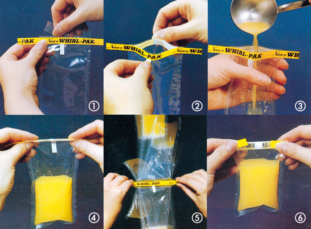 Liquid sample bags, without label. space, 800 ml, 500 unit(s) - Luminix Health