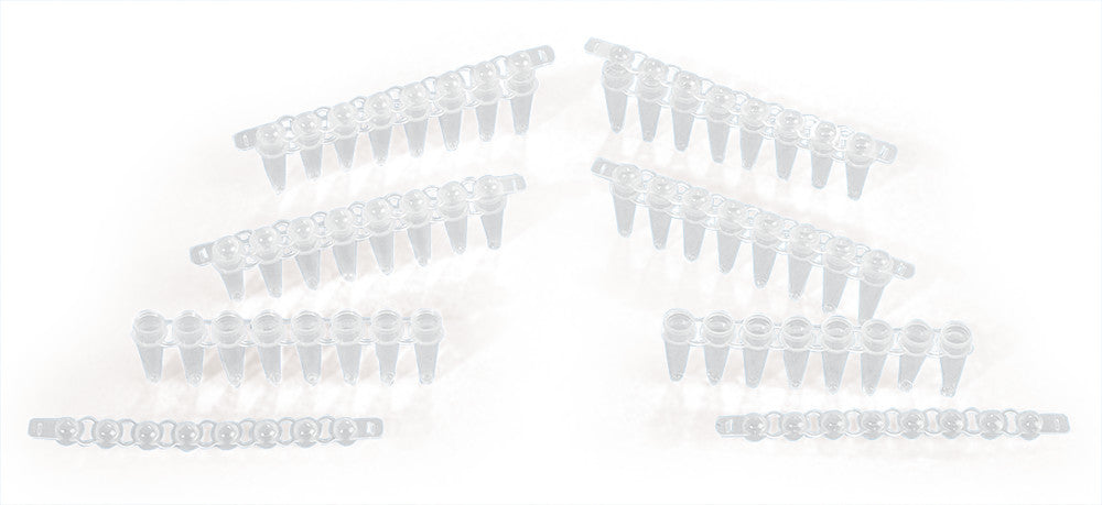 Mµlti®-UltraStrips 8-tubes, PP, colourless, sterile, thin-walled, 120 unit(s) - Luminix Health