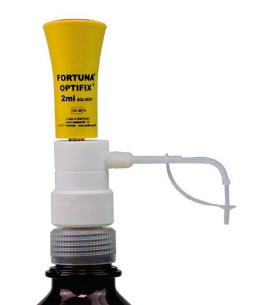 FORTUNA® OPTIFIX® SOLVENT dispenser, 0.5 - 2 ml, graduation 0.1 ml, 1 unit(s) - Luminix Health