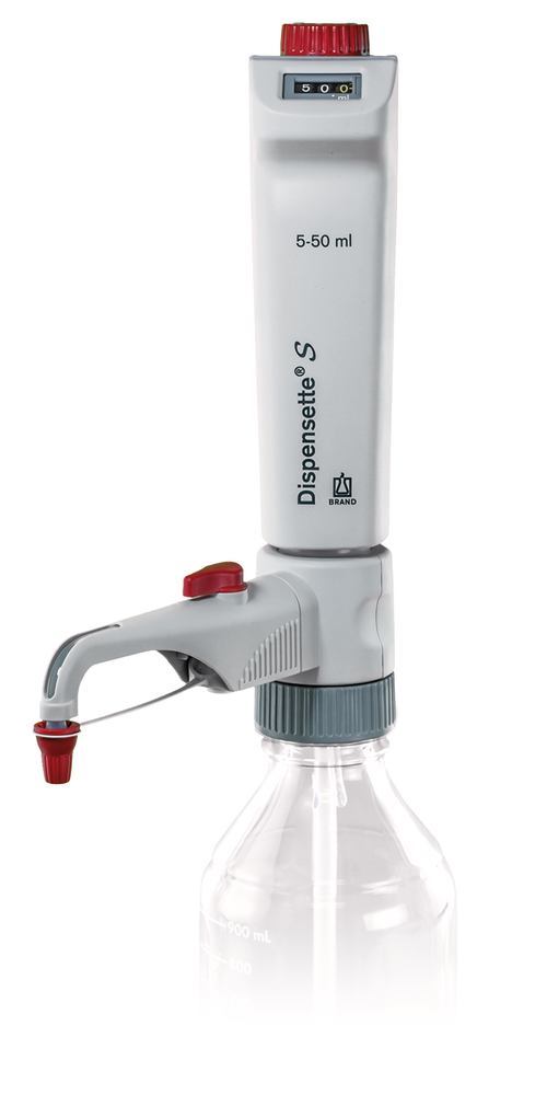 Dispensette® III, Easy Calibration, Vol. 5-50 ml, graduation 0.2 ml, 1 unit(s) - Luminix Health