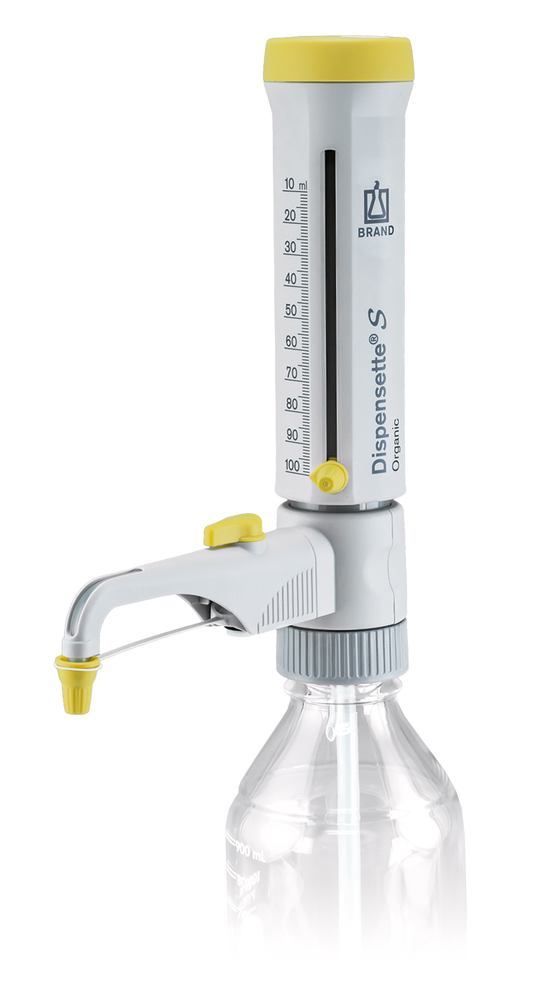 Dispensette® S Organic, analogue, Vol. 10-100 ml, graduation 1.0 ml, 1 unit(s) - Luminix Health