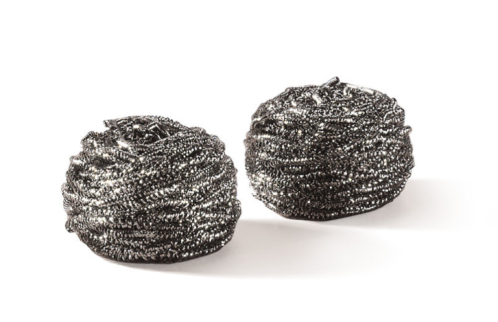 Scouring spiral pads, made of stainless high-grade steel, 12 unit(s) - Luminix Health