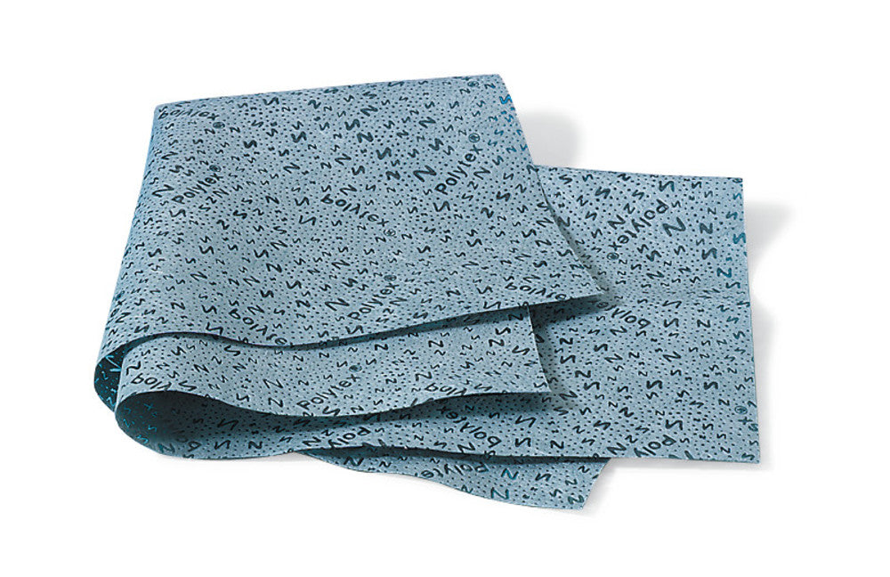 Wipes, 100% PP, blue, tissue size 40 x 42 cm, 35 unit(s) - Luminix Health