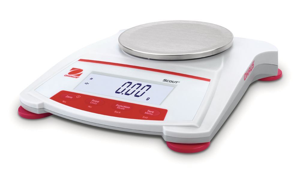 Scout® SKX222 precision balance, weighing range 220 g, readability 0,01 - Luminix Health
