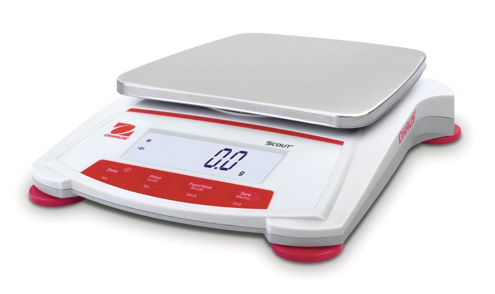 Scout® SKX2201 precision balance, weighing range 2200 g, readability 0,1 - Luminix Health