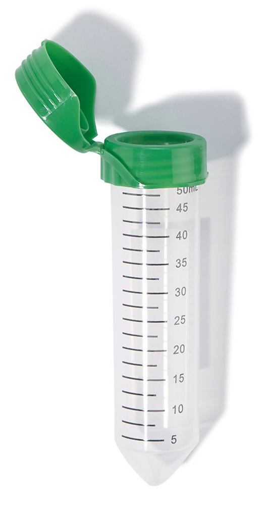 Flip-cap centrifuge tubes 50 ml, Grad. cone 0.5 to 3 ml, 500 unit(s) - Luminix Health