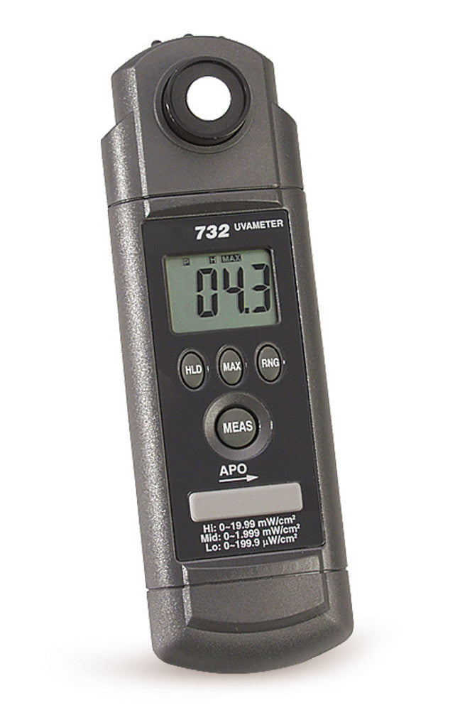 UVA-meter, with 3 measuring ranges, 1 unit(s) - Luminix Health