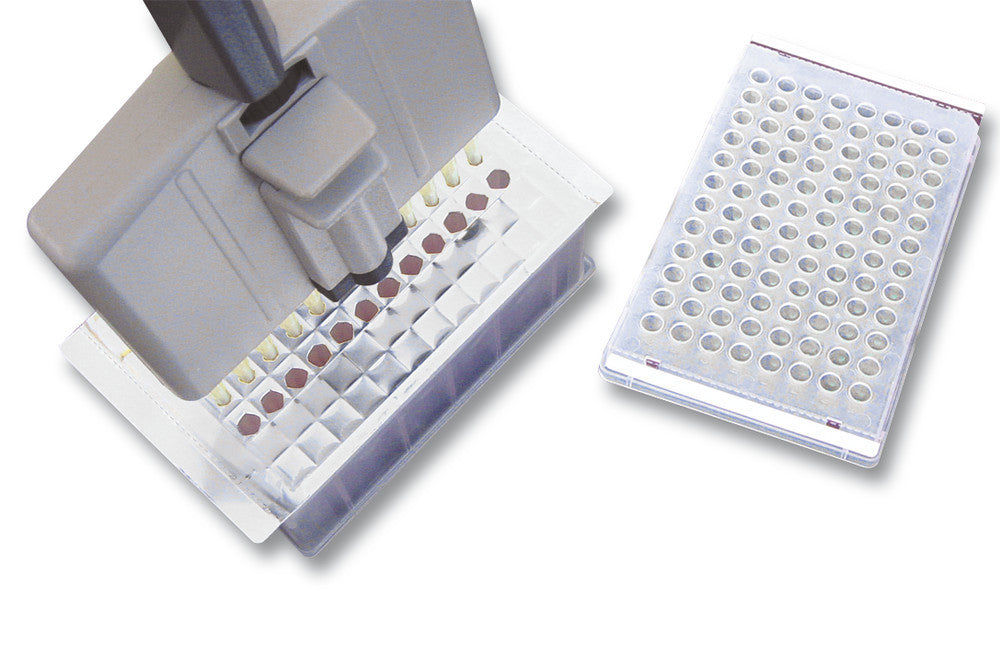 ROTILABO® cover film for PCR plates, Polyester, non-sterile, thickness 50 µm - Luminix Health