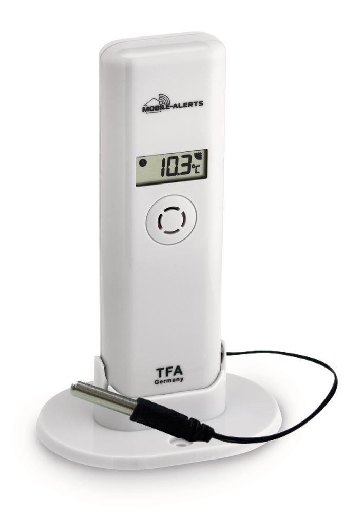 °C/RH Pro transmitter with ext./int., sensors for temp. monitoring system - Luminix Health