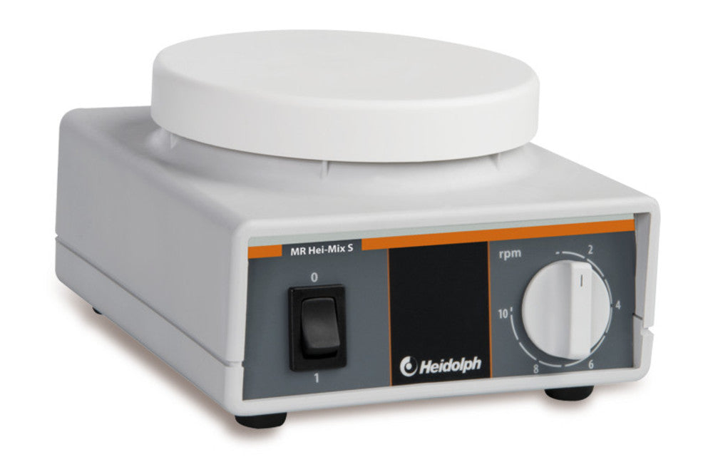 Small magnetic stirrers Hei-Mix S, 2200/min, 5 l, Ø 104 mm, 1 unit(s) - Luminix Health