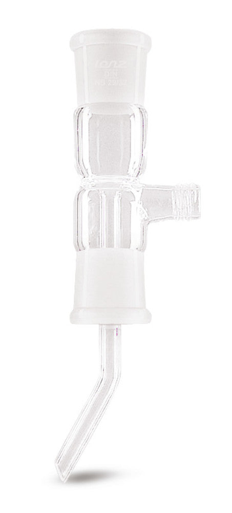 Adapters f. distillat. receiver, DURAN®, acc. to Bredt, straight - Luminix Health