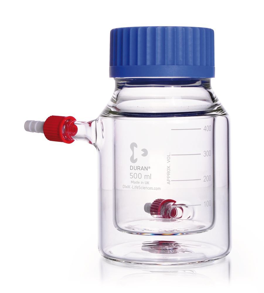 Double-wall, wide-neck bottle GLS 80, 500 ml, Ø 110 mm, H 170 mm, 1 unit(s) - Luminix Health