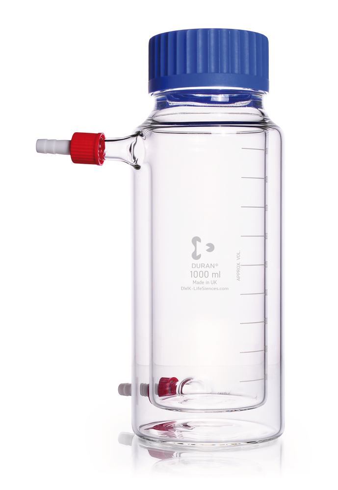 Double-wall, wide-neck bottle GLS 80, 1000 ml, Ø 110 mm, H 270 mm, 1 unit(s) - Luminix Health