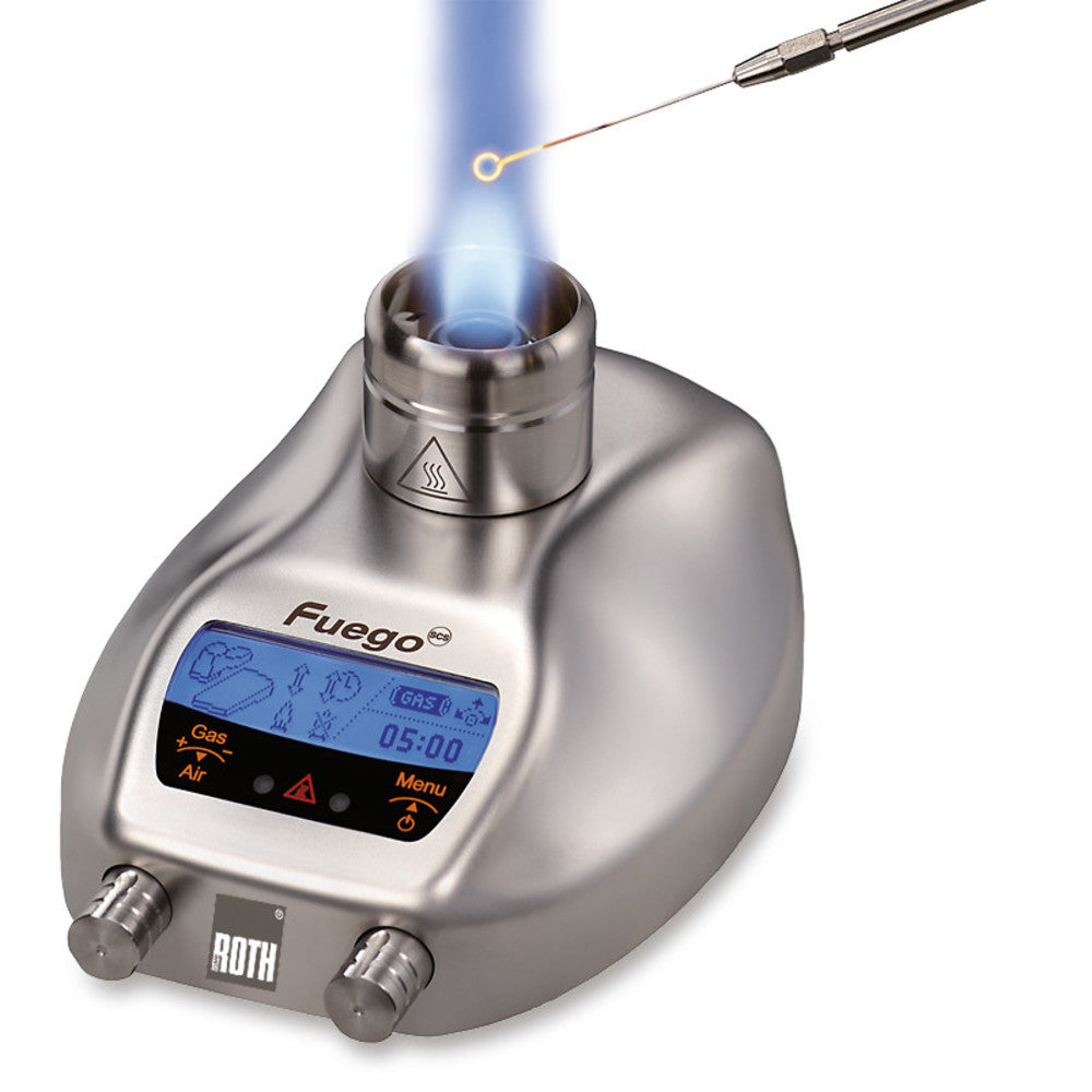 Safety lab burner Fuego SCS, W 103 x D 130 H 49 mm, 1 unit(s) - Luminix Health