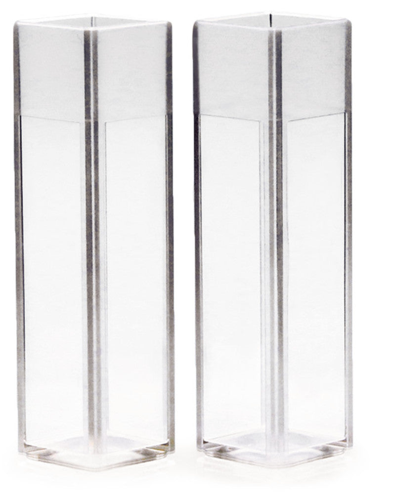 Cuvettes, PS, macro, 2.4 - 4 ml, 100 unit(s) - Luminix Health