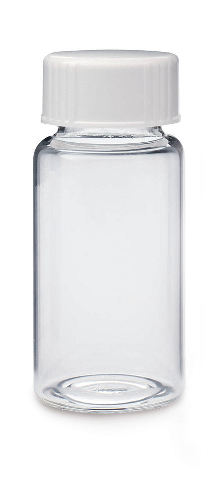 PET scintillation vials, 20 ml, Cap with PE seal, 500 unit(s) - Luminix Health