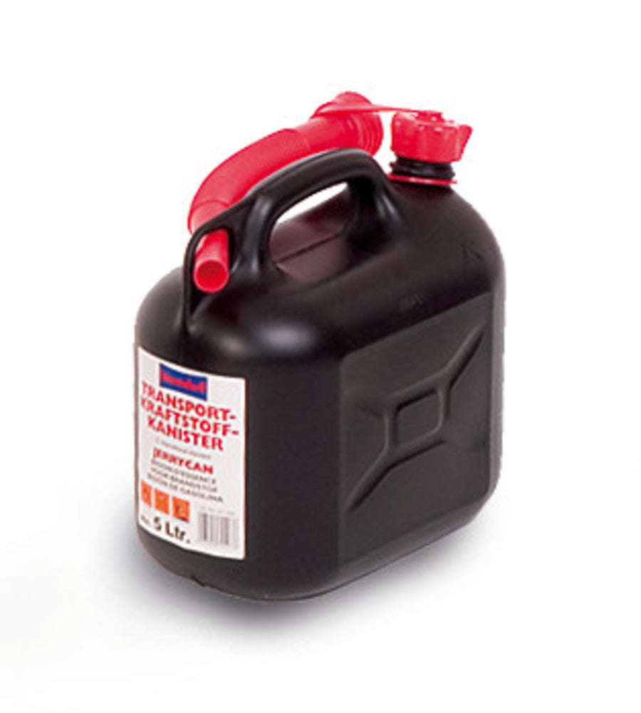Fuel can, HDPE, 5 l, with UN approval, 1 unit(s) - Luminix Health
