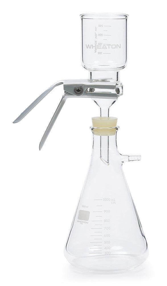 47 mm vacuum filtration unit,, incl. 300 ml funnel attachment,, 1 unit(s) - Luminix Health